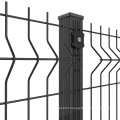 V Fold Wire Mesh Fence 3D Welded Fence